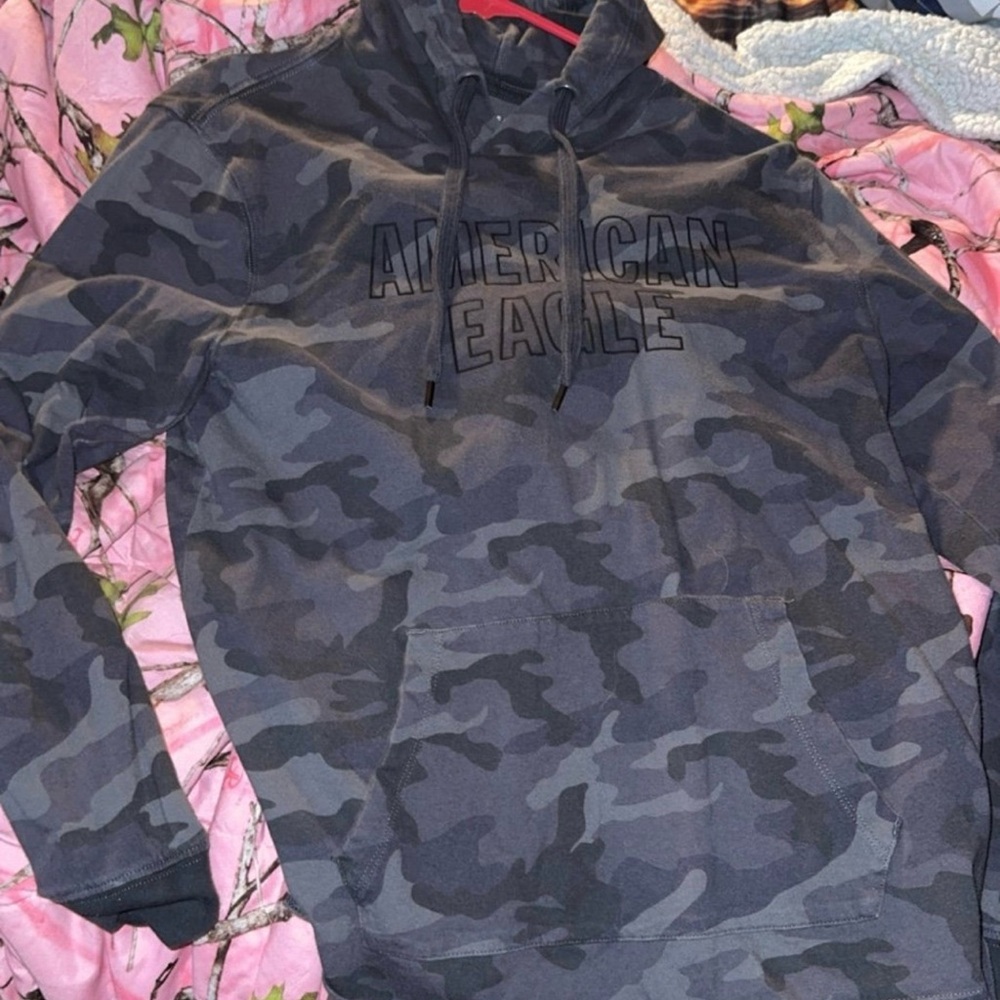 American Eagle Outfitters Charcoal Gray Hoodie